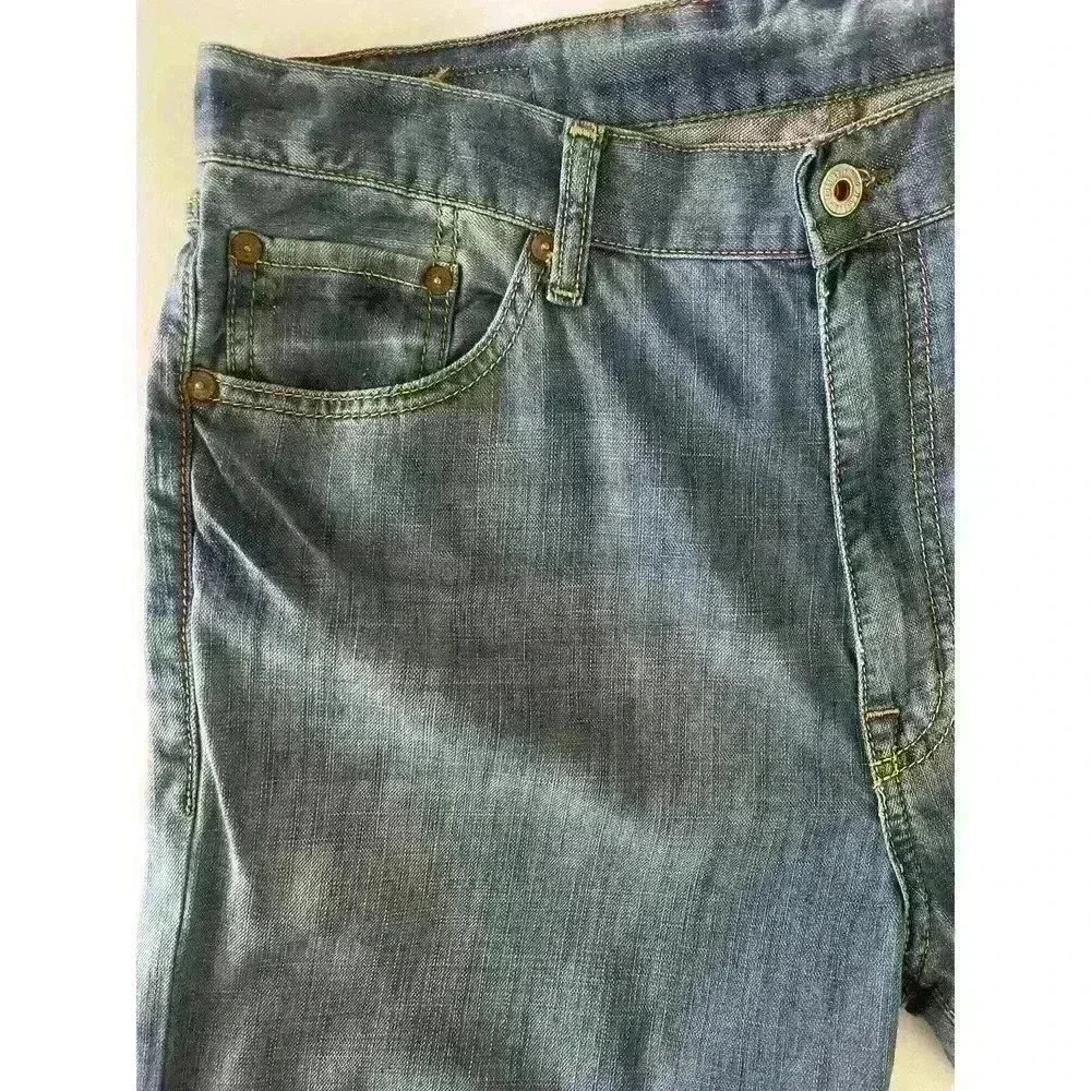 Vintage RL Polo Jeans Co. Men's Relaxed Straight Leg 100% Cotton Size 33 Flaw - Picture 13 of 15